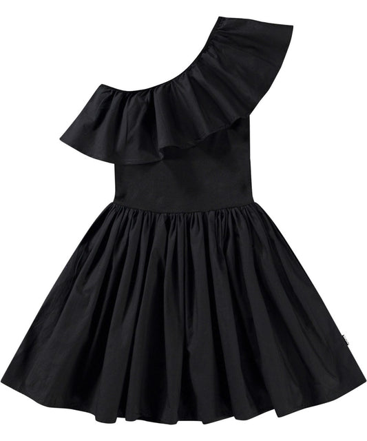 Choey Off the Shoulder Black Dress