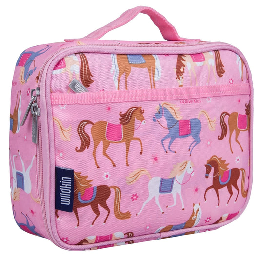Pink Horses Lunch Box