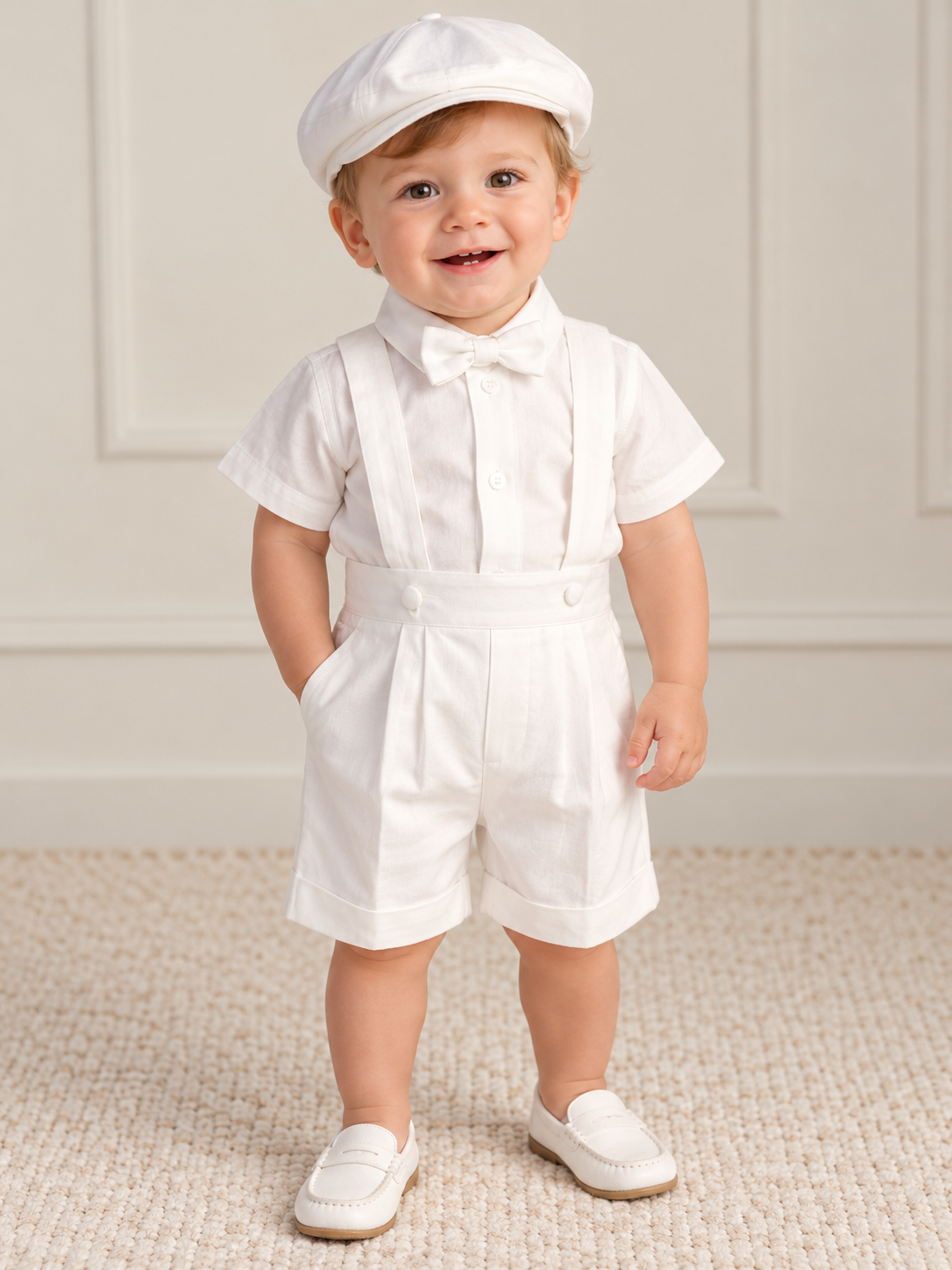 Blake Suspender Short Set