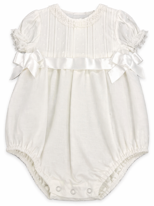 Lace Collar Romper