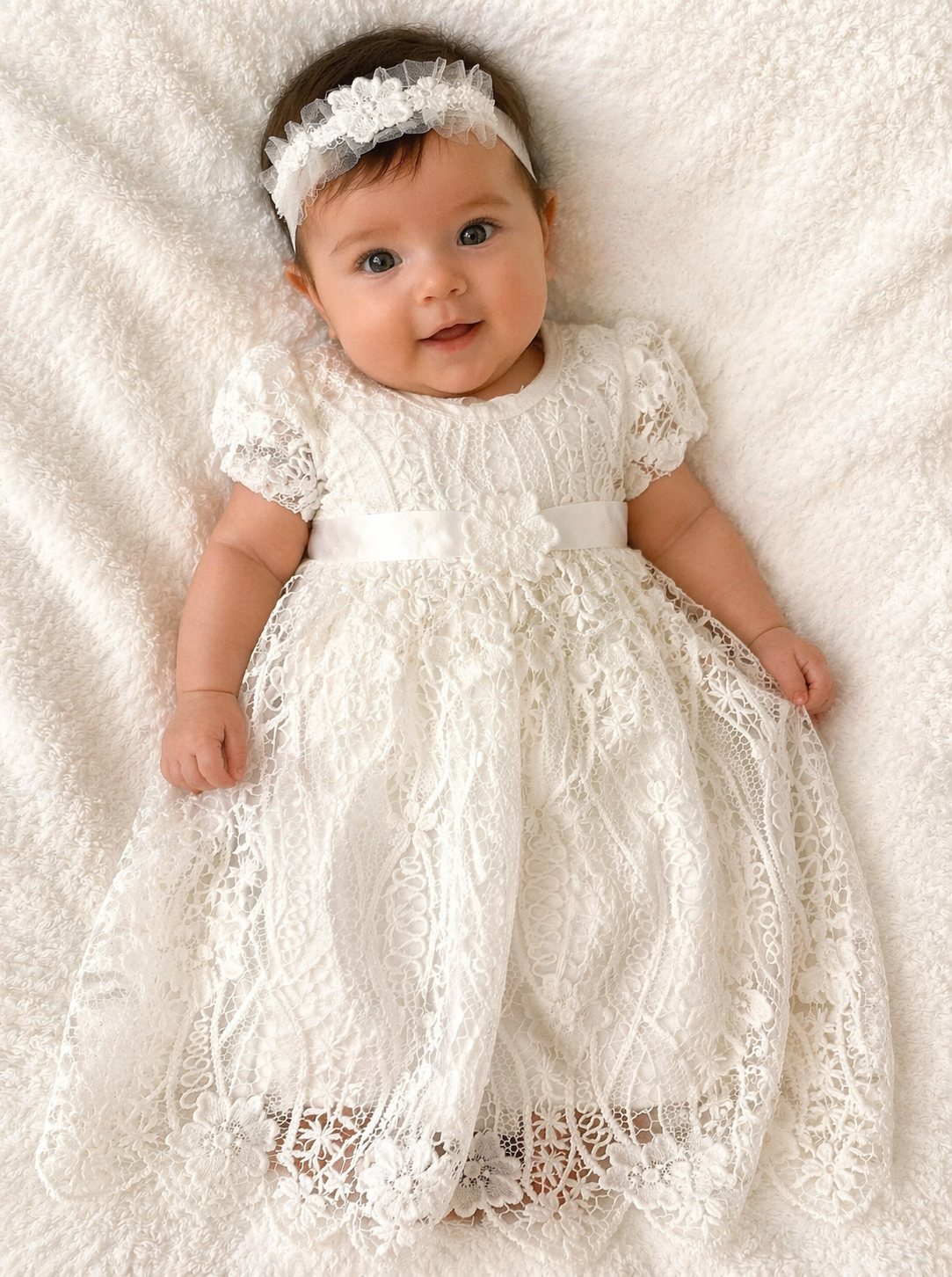 Lace Christening gown