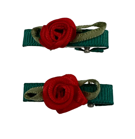 Holly Rose Hair Clip