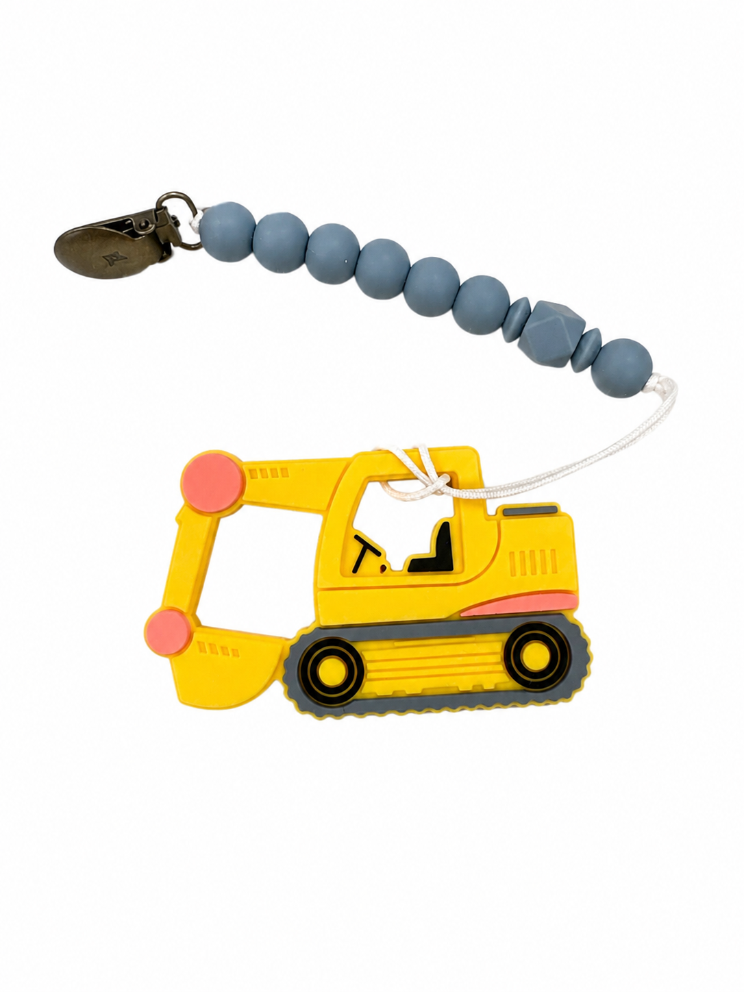 Excavator Teether and Clip Bundle