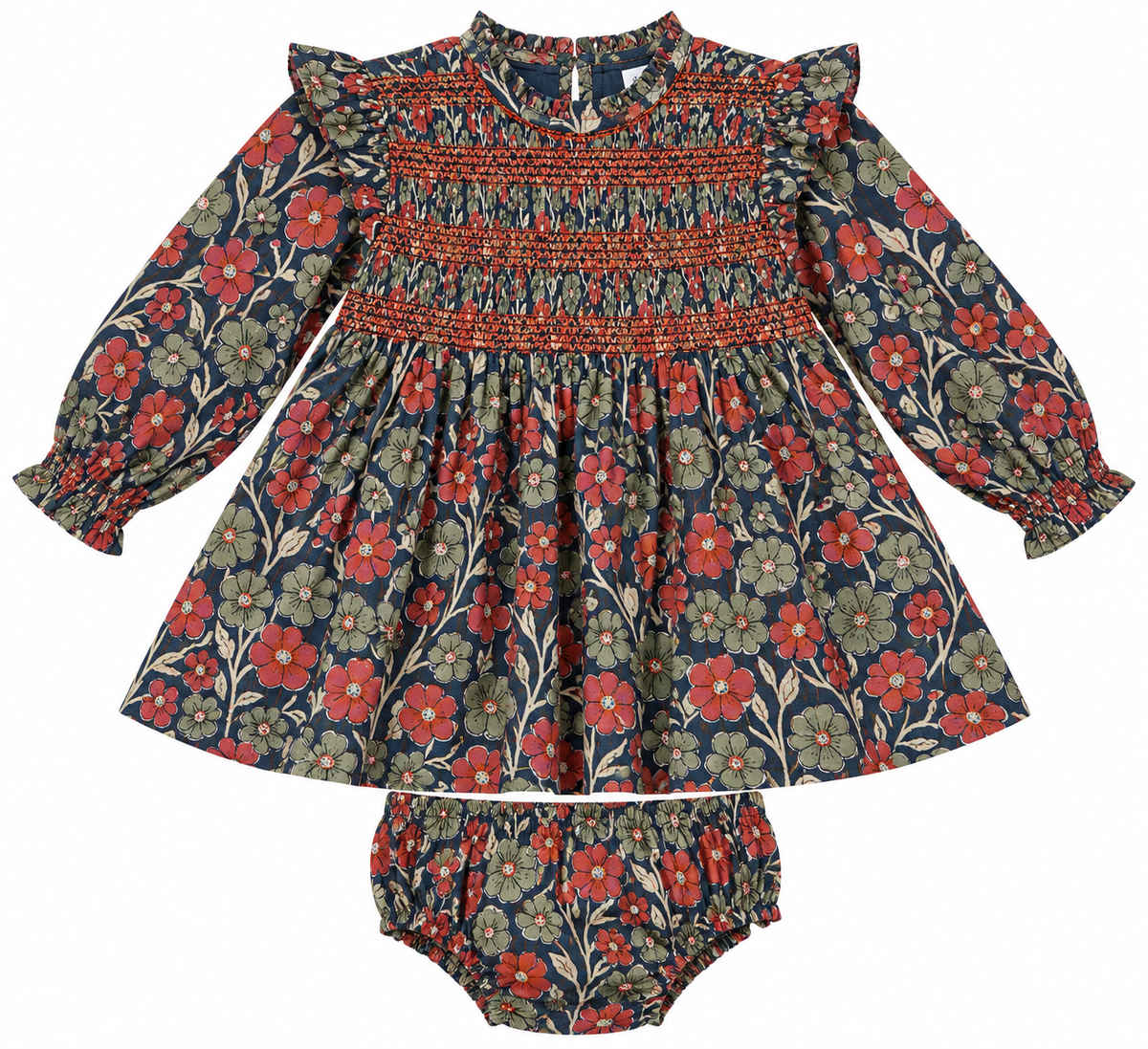 Woodblock Genevive Dress