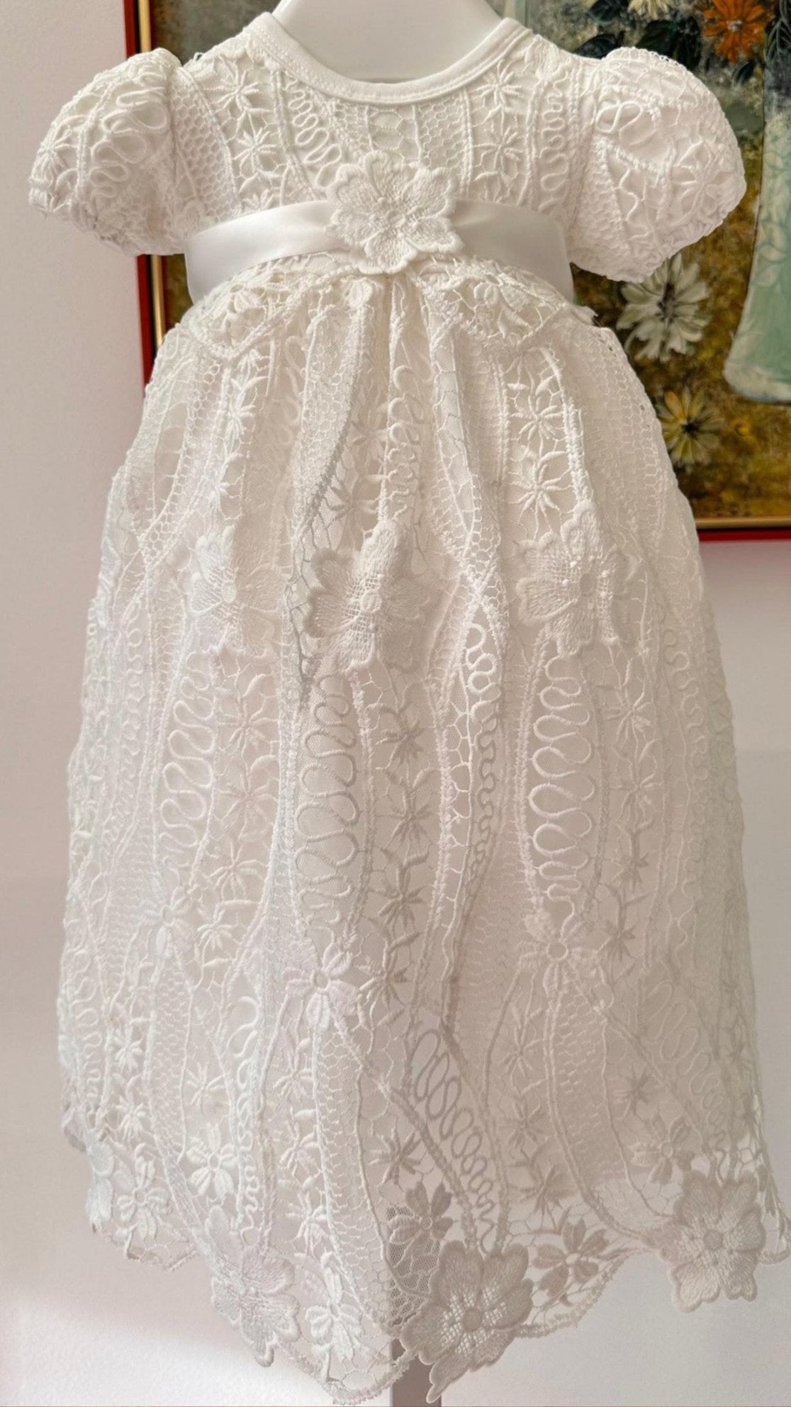 Lace Christening gown