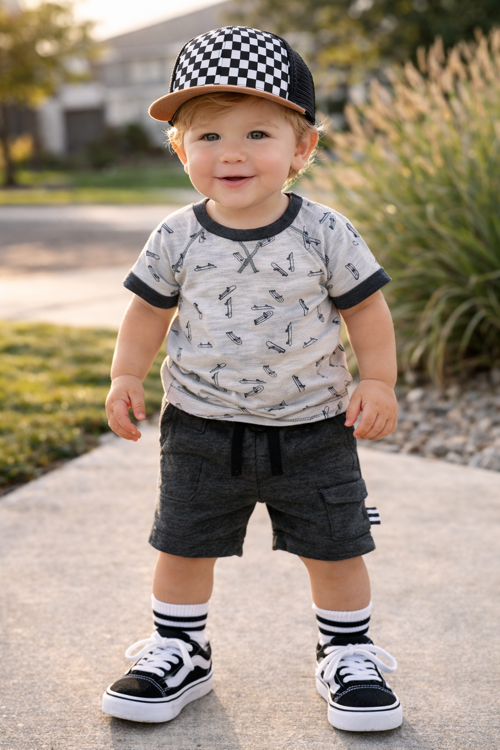 Skater Boy Short Sleeve Set