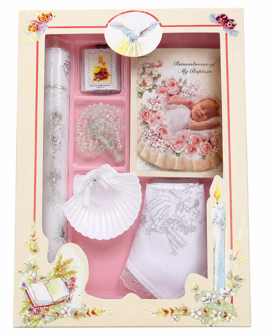 Girl Pink Set Baptism