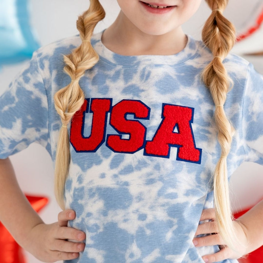 USA Tye Dye Patch Shirt