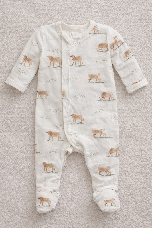 Allover Cow Modal Sleeper