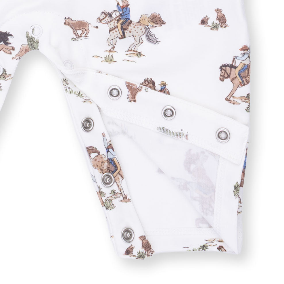 Horse Wrangler L/S Cowboy Romper