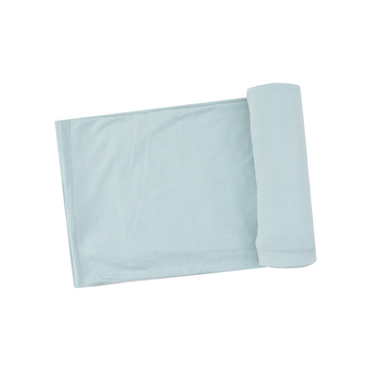 Solid Cloud Blue Swaddle