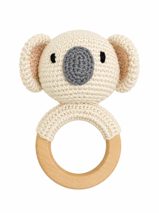 Crochet Koala Teether Toy