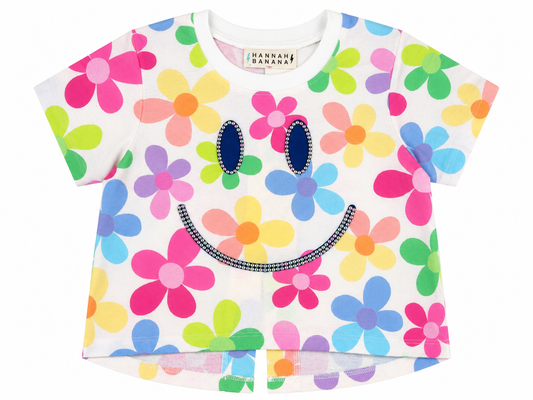 Flower Paper Smile Top