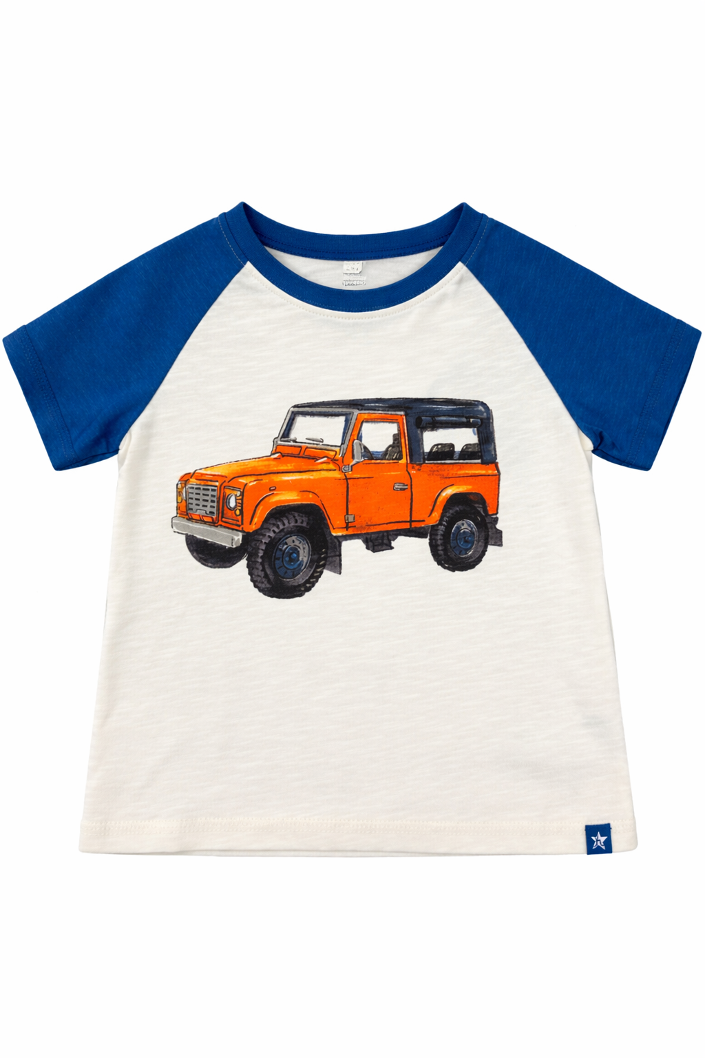 Orange Truck Graphic T-shirt