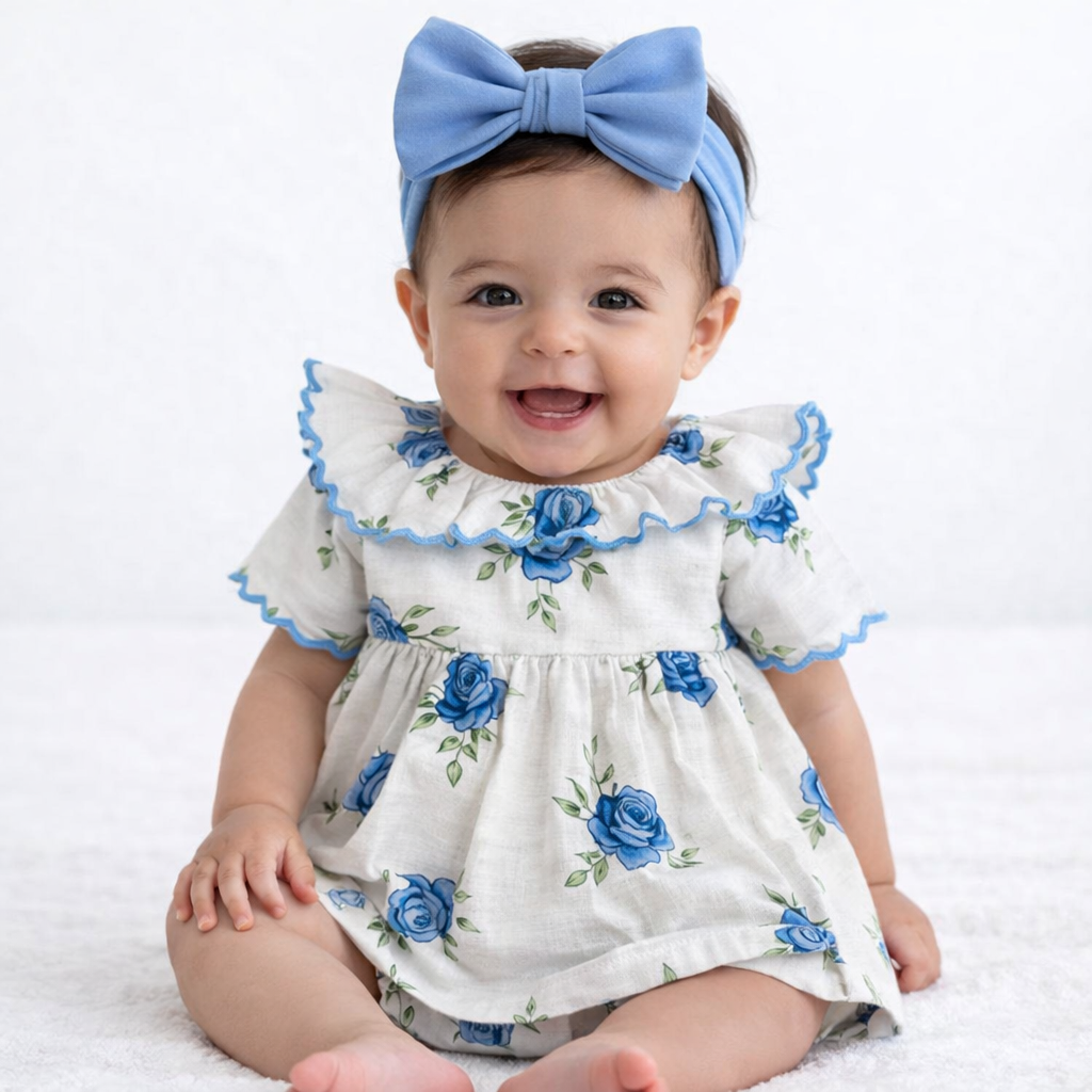 Katarina Floral Dress and Blommer