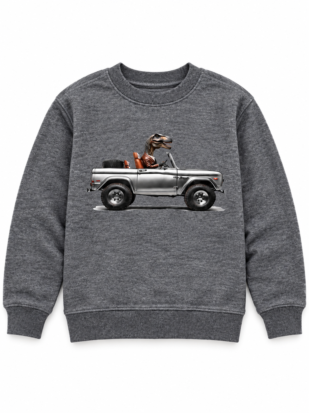Dino Bronco Dark Heather Sweatshirt