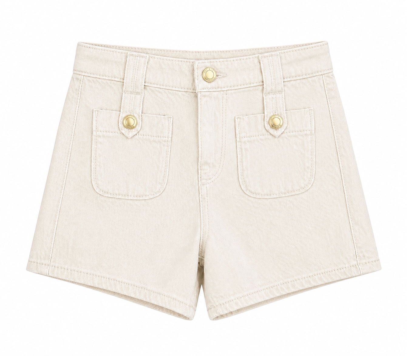 Lucy Short Manilla Ivory Denim
