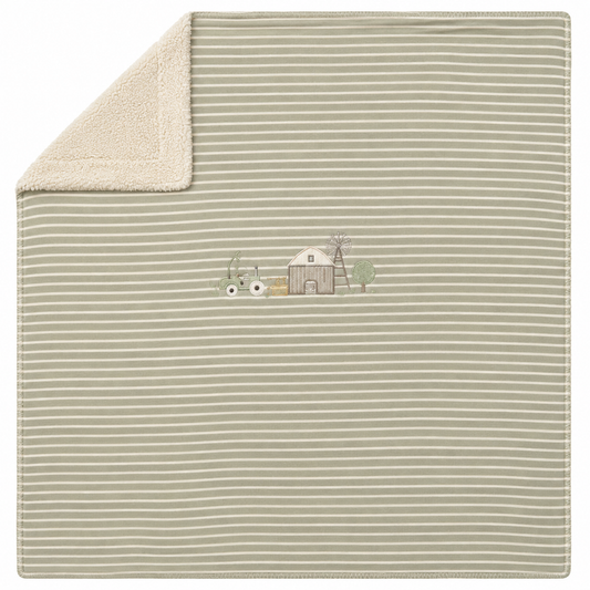 Faux Fur Farm Blanket