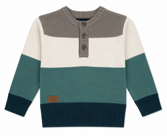 Baby Boy Soft Stripe Sweater