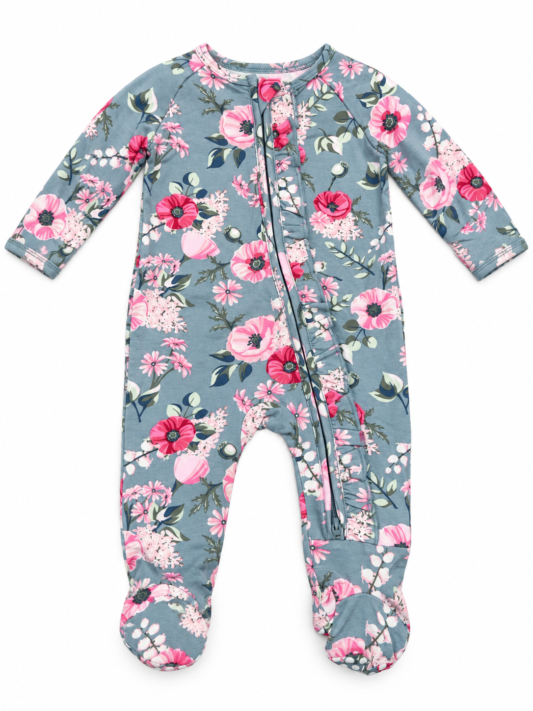 Poppie Ruffle Footie