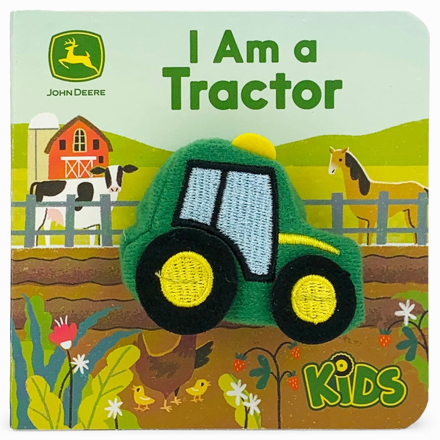 John Deere Tractor Puppet Book