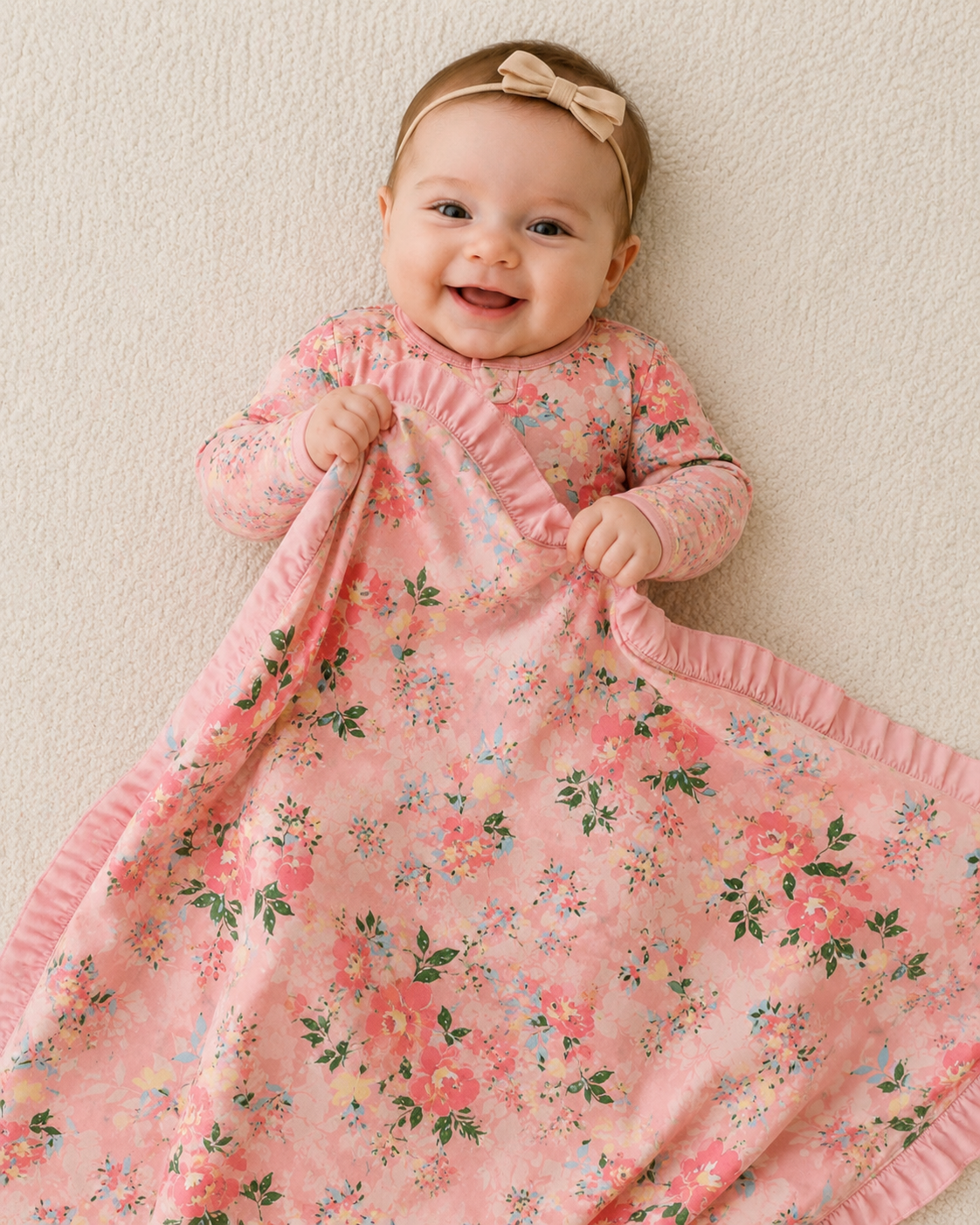 Ainslee Ruffle Modal Blanket