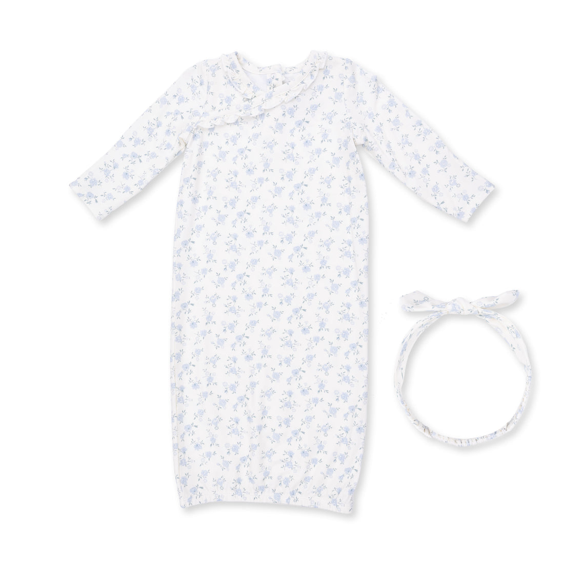 Rose Briar Kimono Gown & Knot Headband