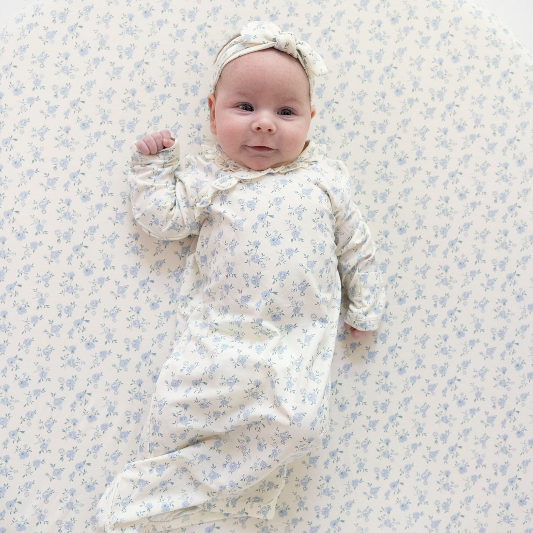 Rose Briar Kimono Gown & Knot Headband