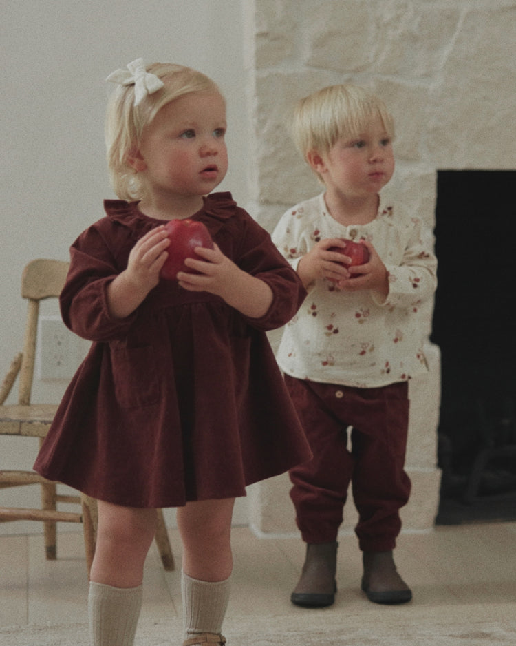 Simone Dress Black Cherry