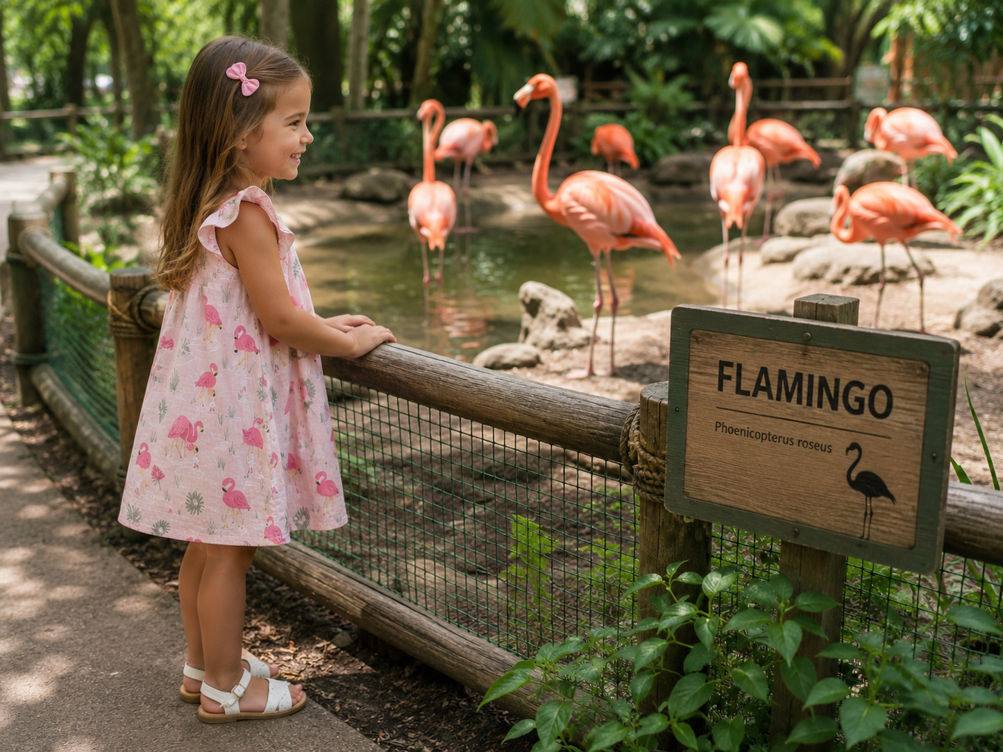 Flamingos Sundress