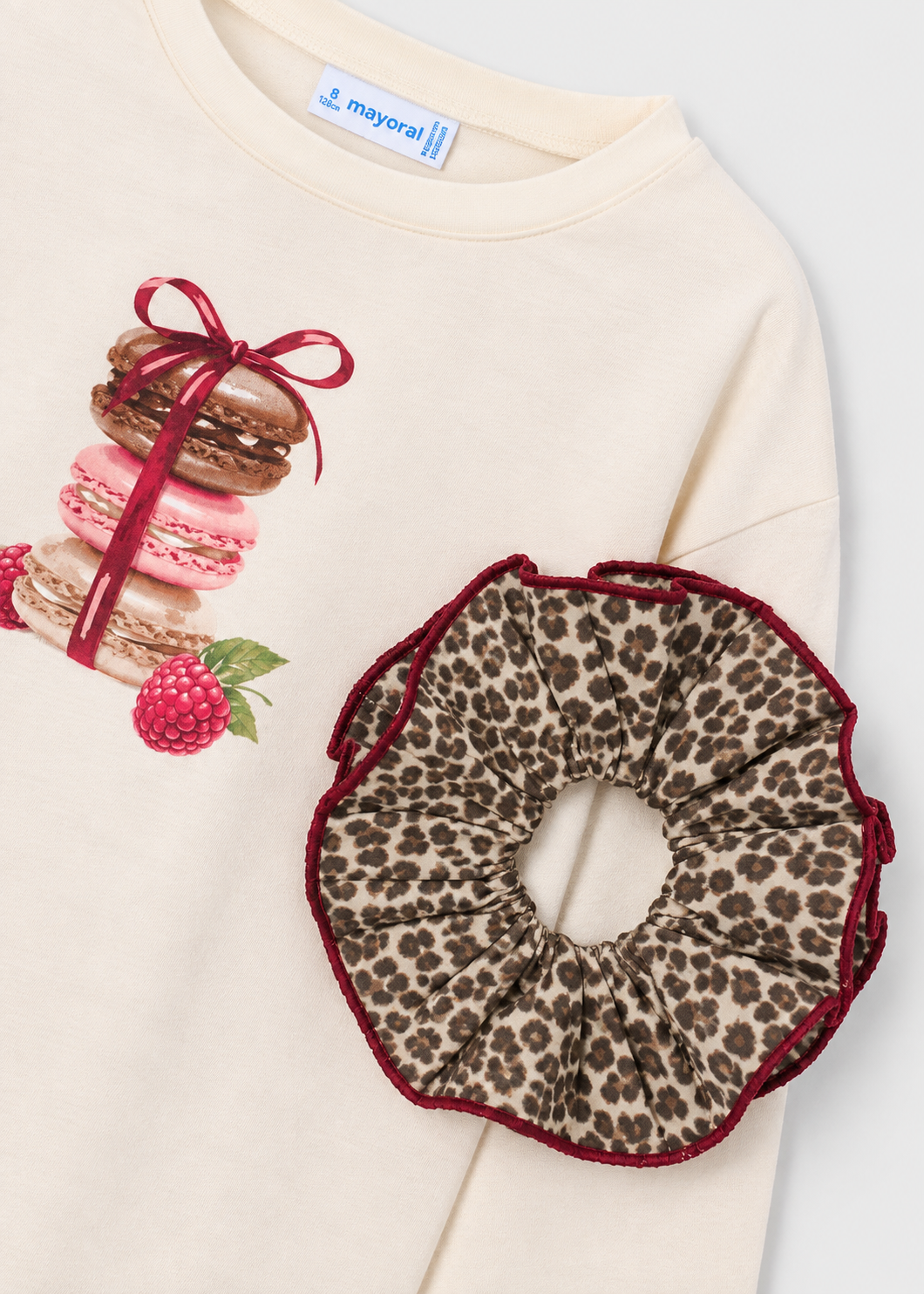 Macaron Long Sleeve W/ Scrunchie