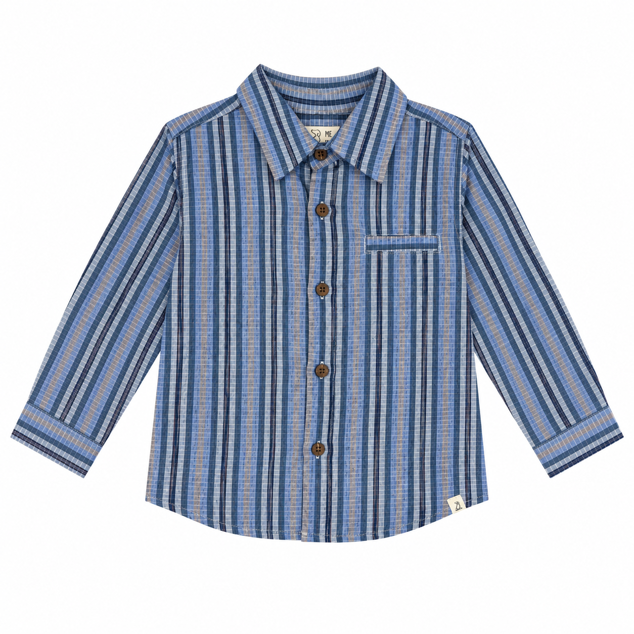 Atwood Blue Plaid Woven Shirt