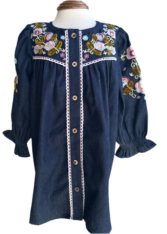 Aspen Embroidered Dress