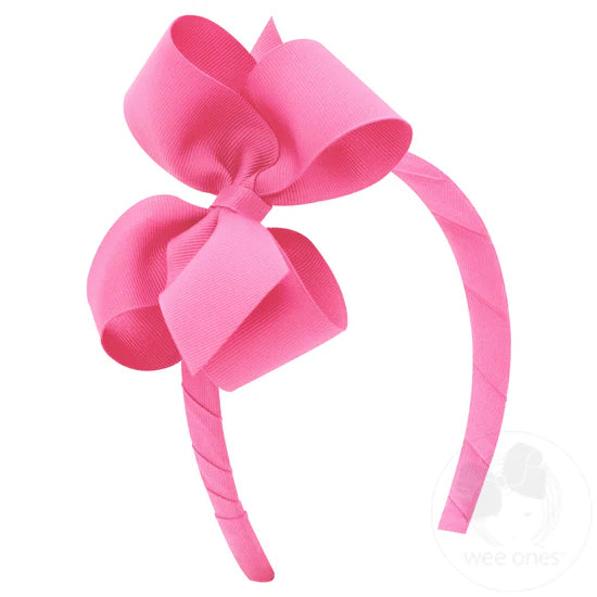 Medium Tap Gro Headband with Bow