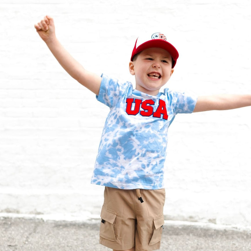 USA Tye Dye Patch Shirt