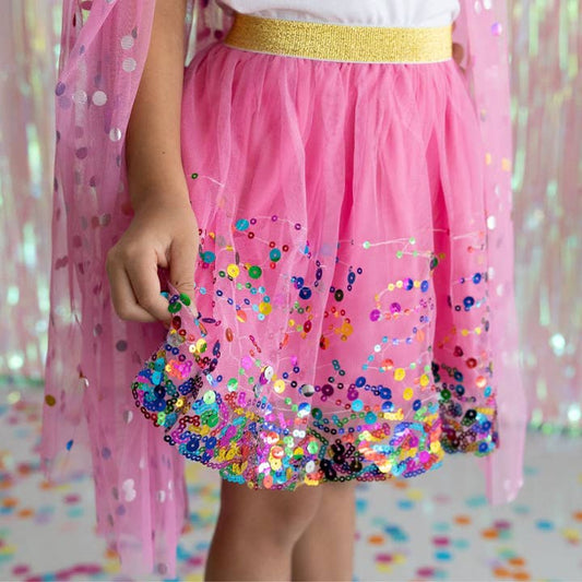 Raspberry Confetti Tutu