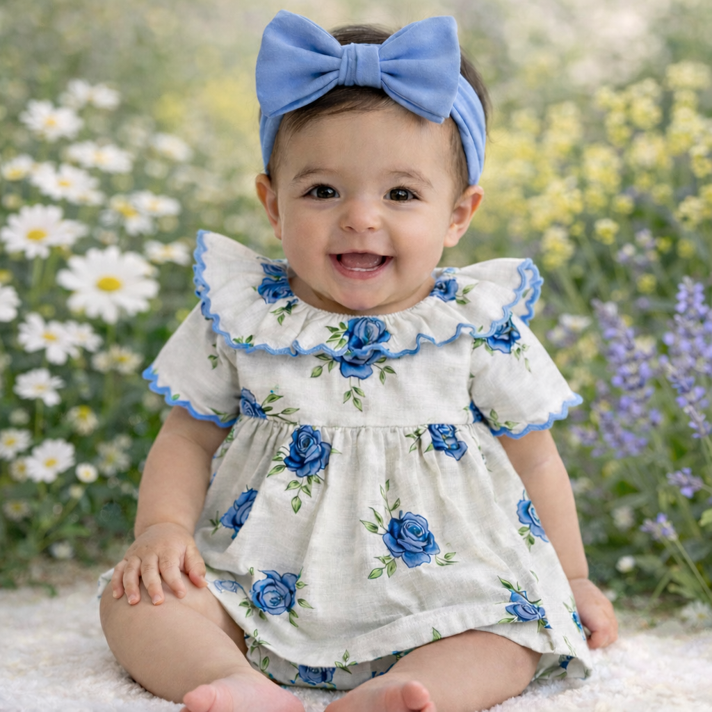 Katarina Floral Dress and Blommer