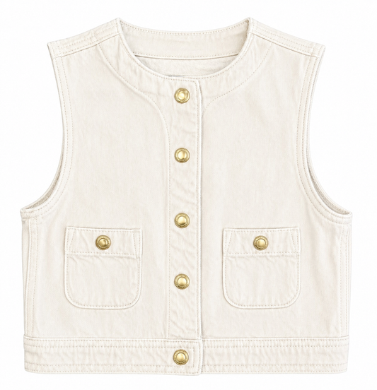 Manilla Manny Ivory Vest