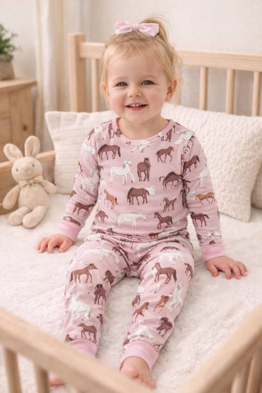 Wild Horses Pj Set