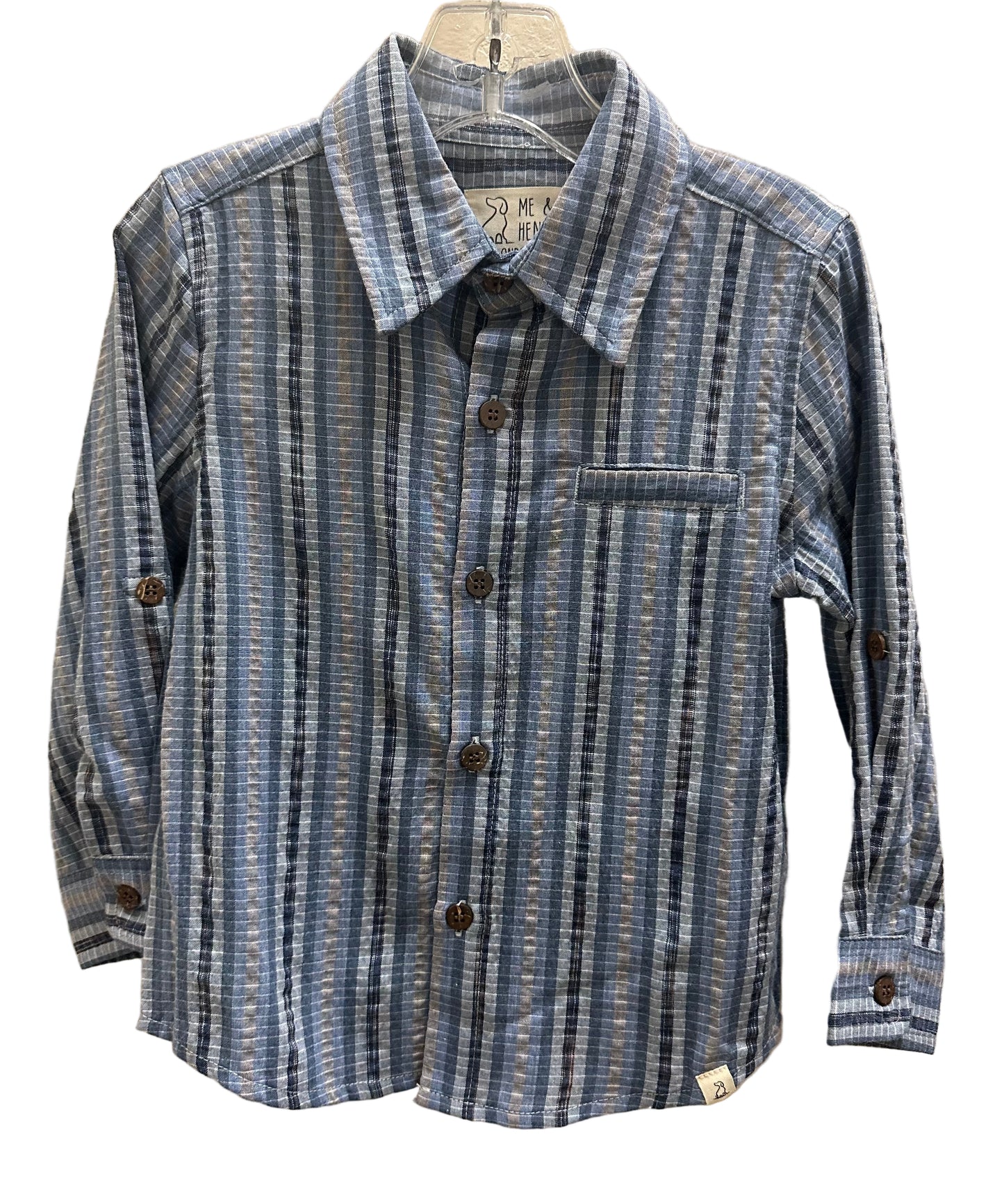 Atwood Blue Plaid Woven Shirt