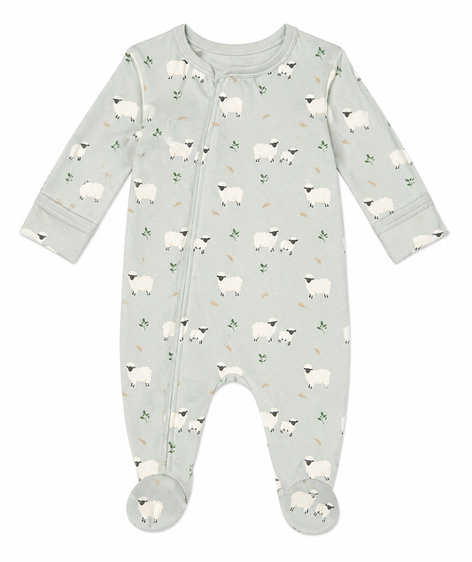 Sheep On Mercury Footie Sleeper