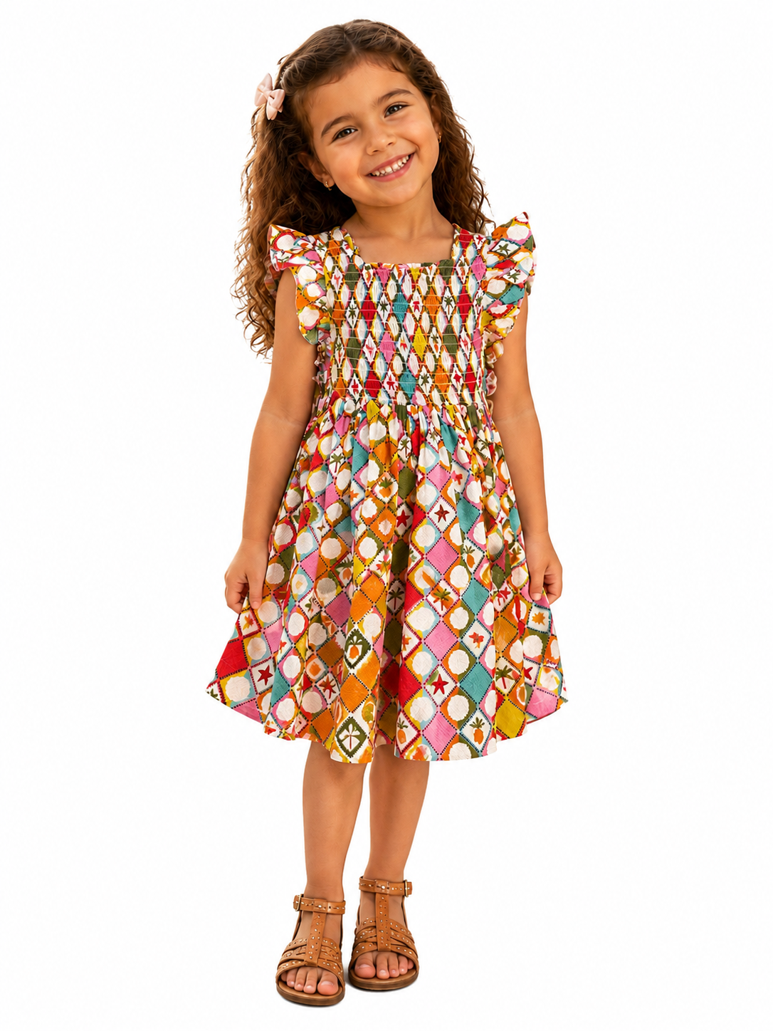 Oliva Smocked Dress