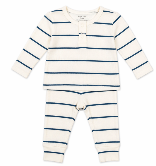 Vintage Stripe Henley and Pant