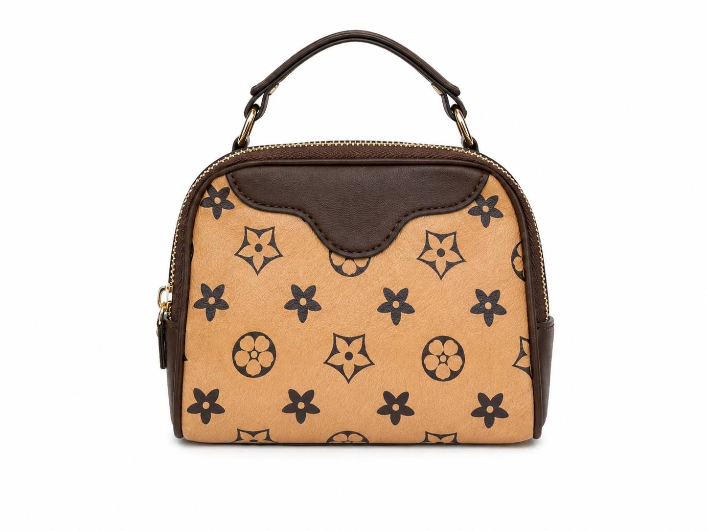 Brown Tan Purse w/Handal