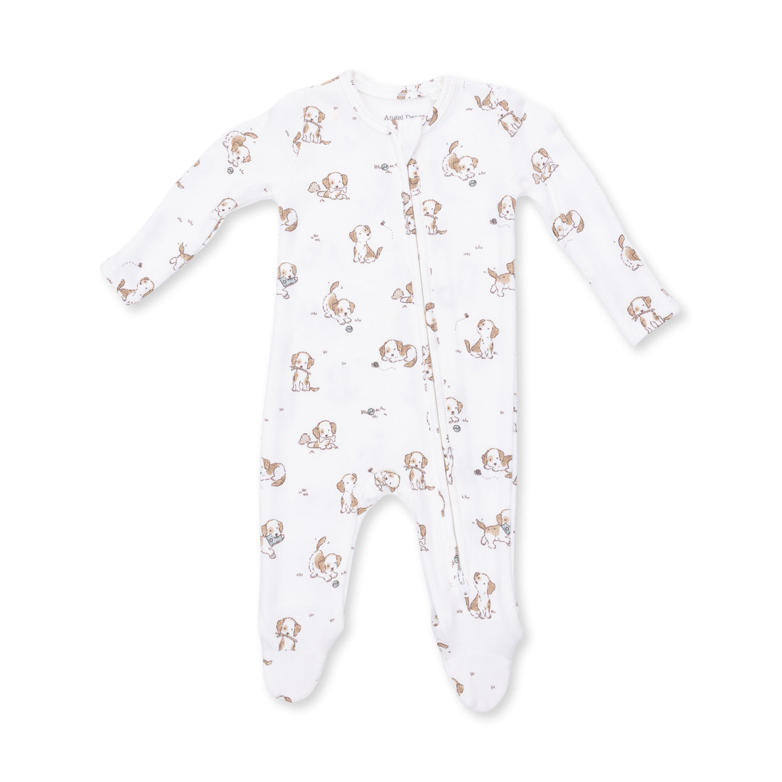 Explorer Puppy Blue Zipper Footie