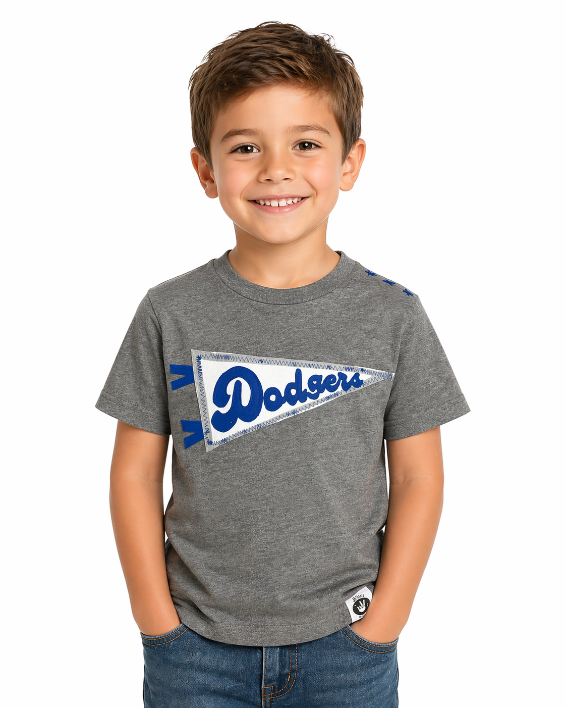 Dodgers Grey T-Shirt