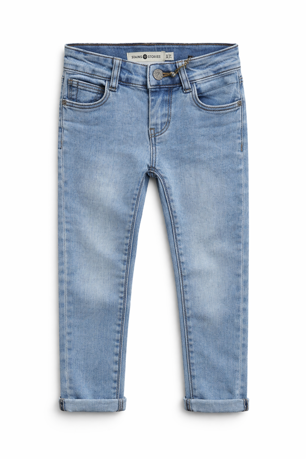 Boy Grey Blue Denim Pant