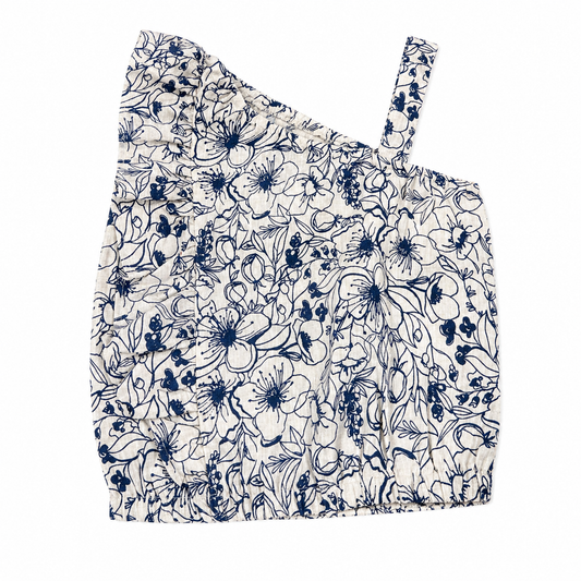Floral Linen Top