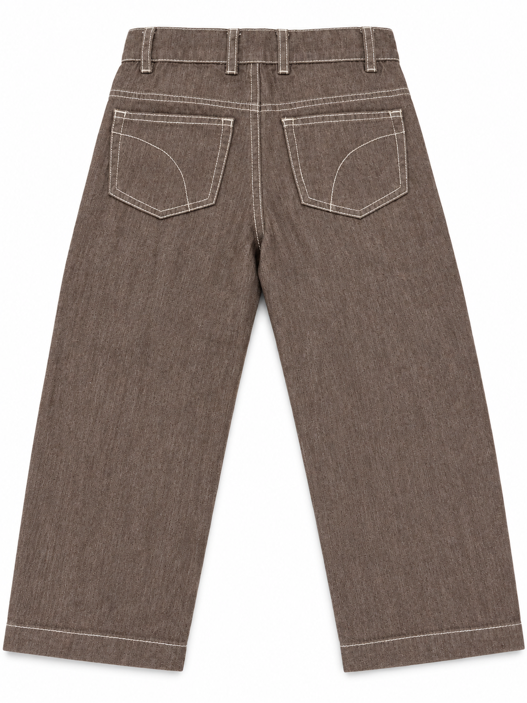 Denny Straight Jeans Brown