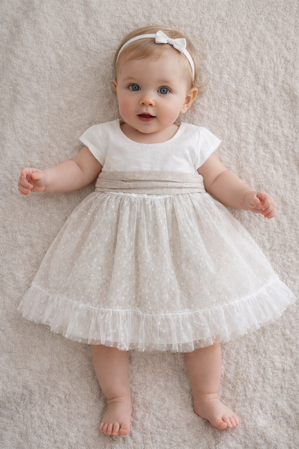 Wheat Dress with Bloomers
